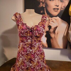 Floral Sleeveless Dress